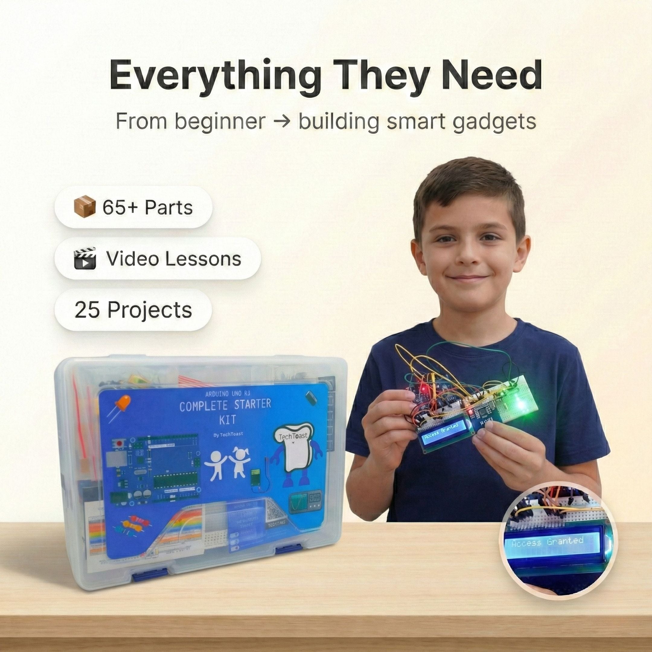 25-Week Learn & Build Electronics Kit